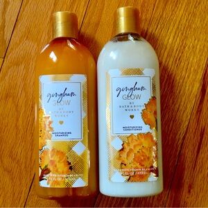 NWT Gingham Glow Moisturizing Shampoo & Conditioner